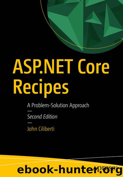 ASP.NET Core Recipes by John Ciliberti