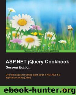 ASP.NET jQuery Cookbook Second Edition by 2016