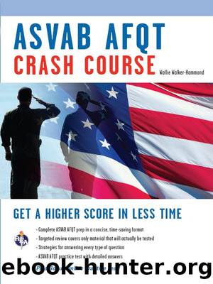 ASVAB AFQT Crash Course by Wallie Walker-Hammond