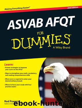 ASVAB AFQT For Dummies by Rod Powers