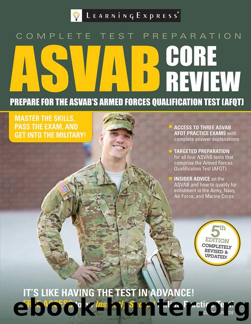 ASVAB Core Review by LearningExpress