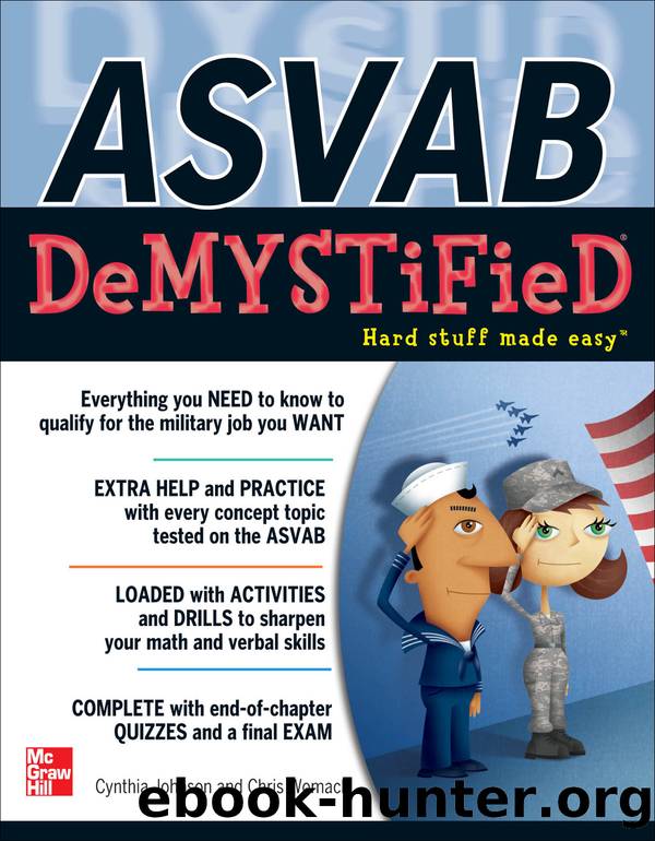 ASVAB DeMYSTiFieD by Cynthia Knable & Chris Womack