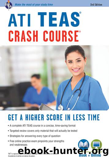 ATI TEAS Crash Course&#174; Book + Online by John Allen