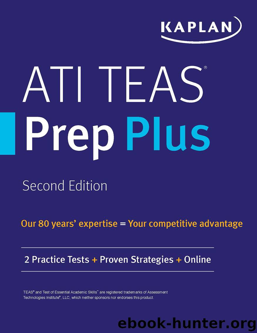 ATI TEAS Prep Plus by Kaplan Nursing