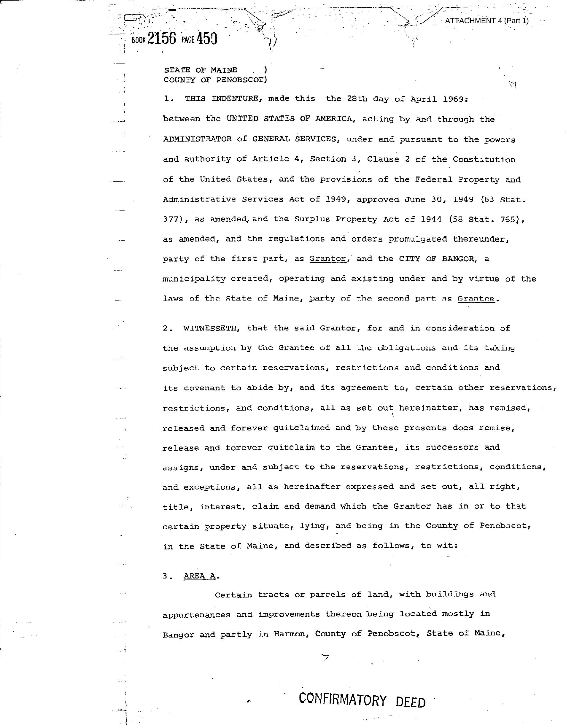 ATTACHMENT 4 (1969 FAA Deed Part 1)(reduced) by Unknown