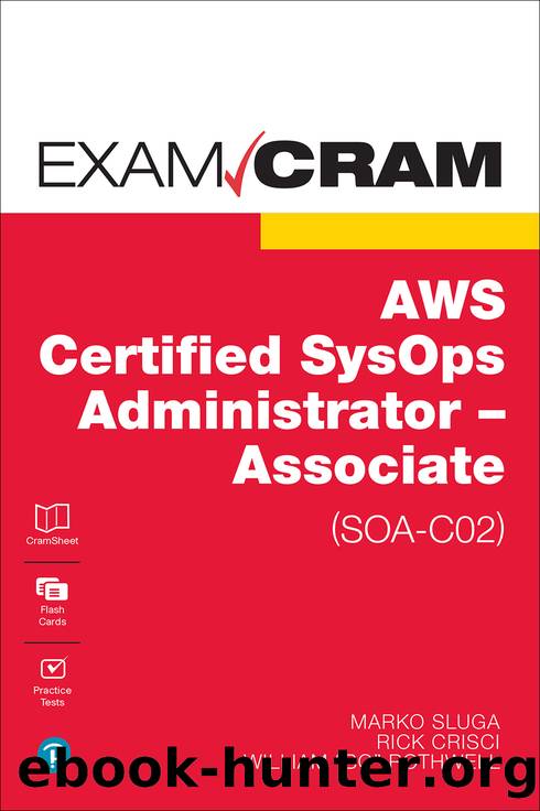 AWS Certified SysOps Administrator - Associate (SOA-C02) Exam Cram by Marko Sluga & Richard Crisci & William Rothwell