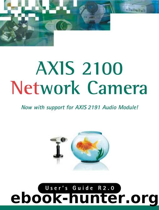 AXIS 2100 User's Guide by Unknown