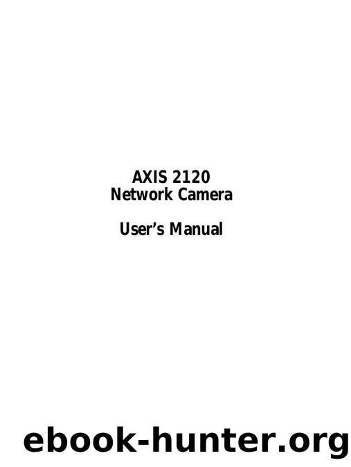 AXIS 2120 Network Camera by Axis Communications AB