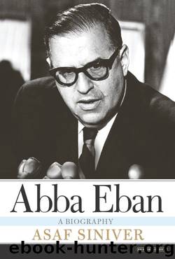 Abba Eban by Asaf Siniver