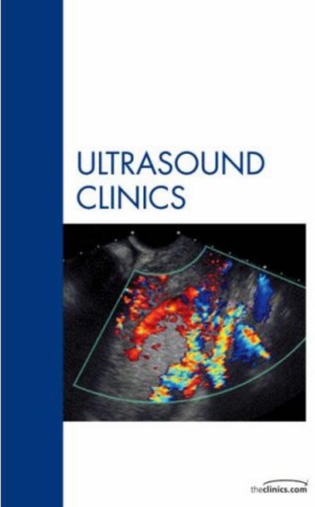 Abdominal, An Issue of Ultrasound Clinics by Alessandro Castriota-Scanderbeg Bruno Dallapiccola