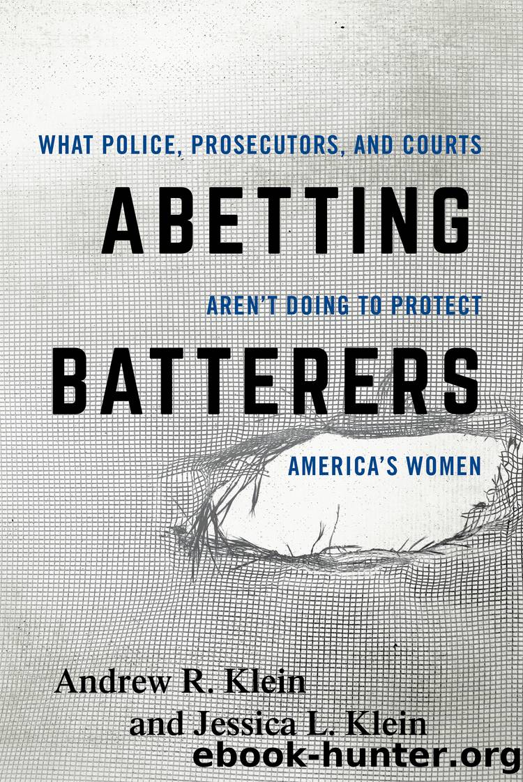 Abetting Batterers by Andrew R. Klein & Jessica L. Klein