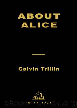 About Alice by Calvin Trillin