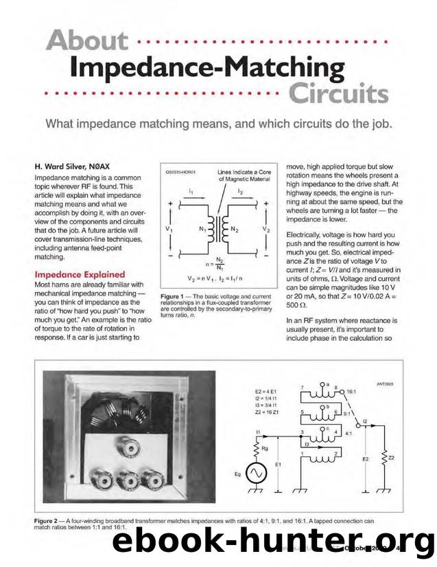 About Impedance-Matching Circuits by Unknown