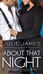 About That Night by Julie James