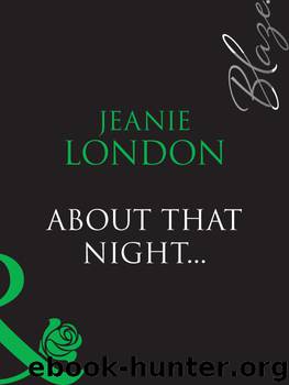 About That Night... by Jeanie London