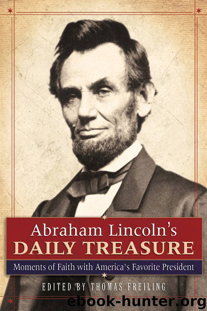 Abraham Lincoln's Daily Treasure by Thomas Freiling