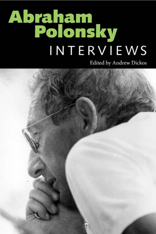 Abraham Polonsky: Interviews by Andrew Dickos