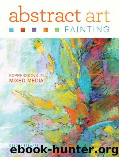 Abstract Art Painting: Expressions in Mixed Media by Debora Stewart