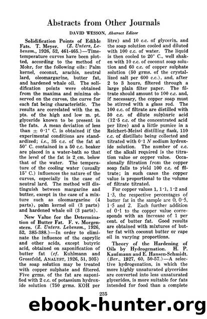 Abstracts from other journals by Unknown