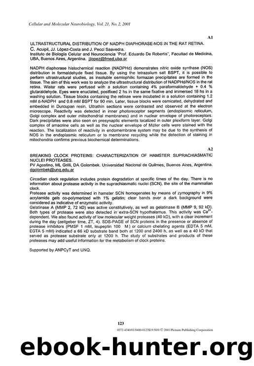 Abstracts of XVth ASN National Meeting by Unknown
