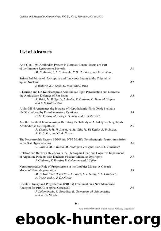 Abstracts of XXXXVIIth ASN National Meeting by Unknown