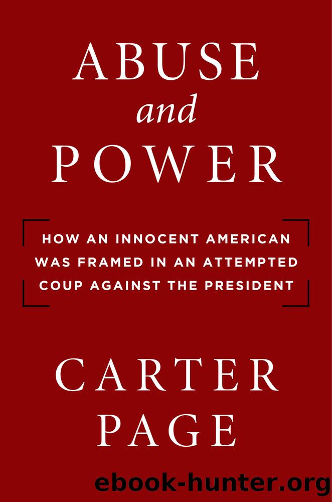 Abuse and Power by Carter Page
