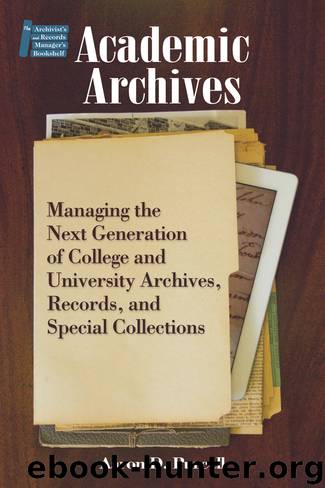 Academic Archives by Aaron D. Purcell