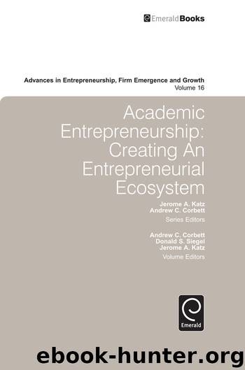 Academic Entrepreneurship by Andrew C. Corbett