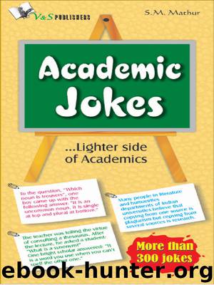 Academic Jokes by S. M. Mathur