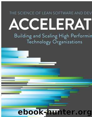 Accelerate by Forsgren PhD