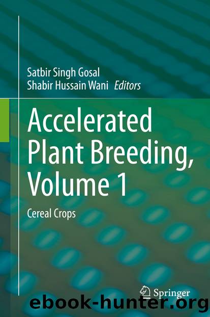 Accelerated Plant Breeding, Volume 1 by Unknown