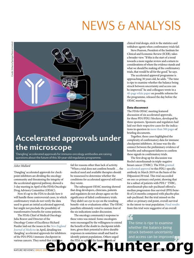 Accelerated approvals under the microscope by Asher Mullard