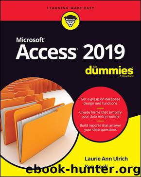 Access 2019 For Dummies by Laurie A. Ulrich & Ken Cook