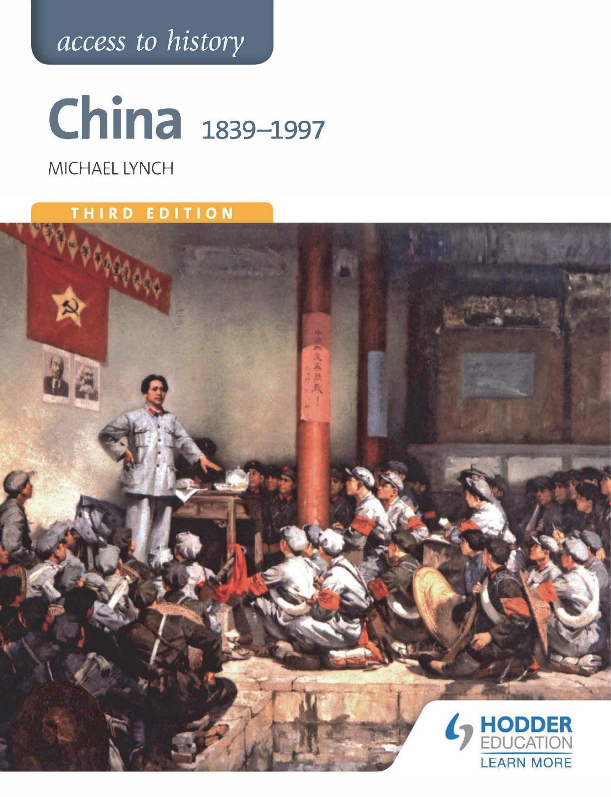 Access to History: China 1839-1997 by Unknow