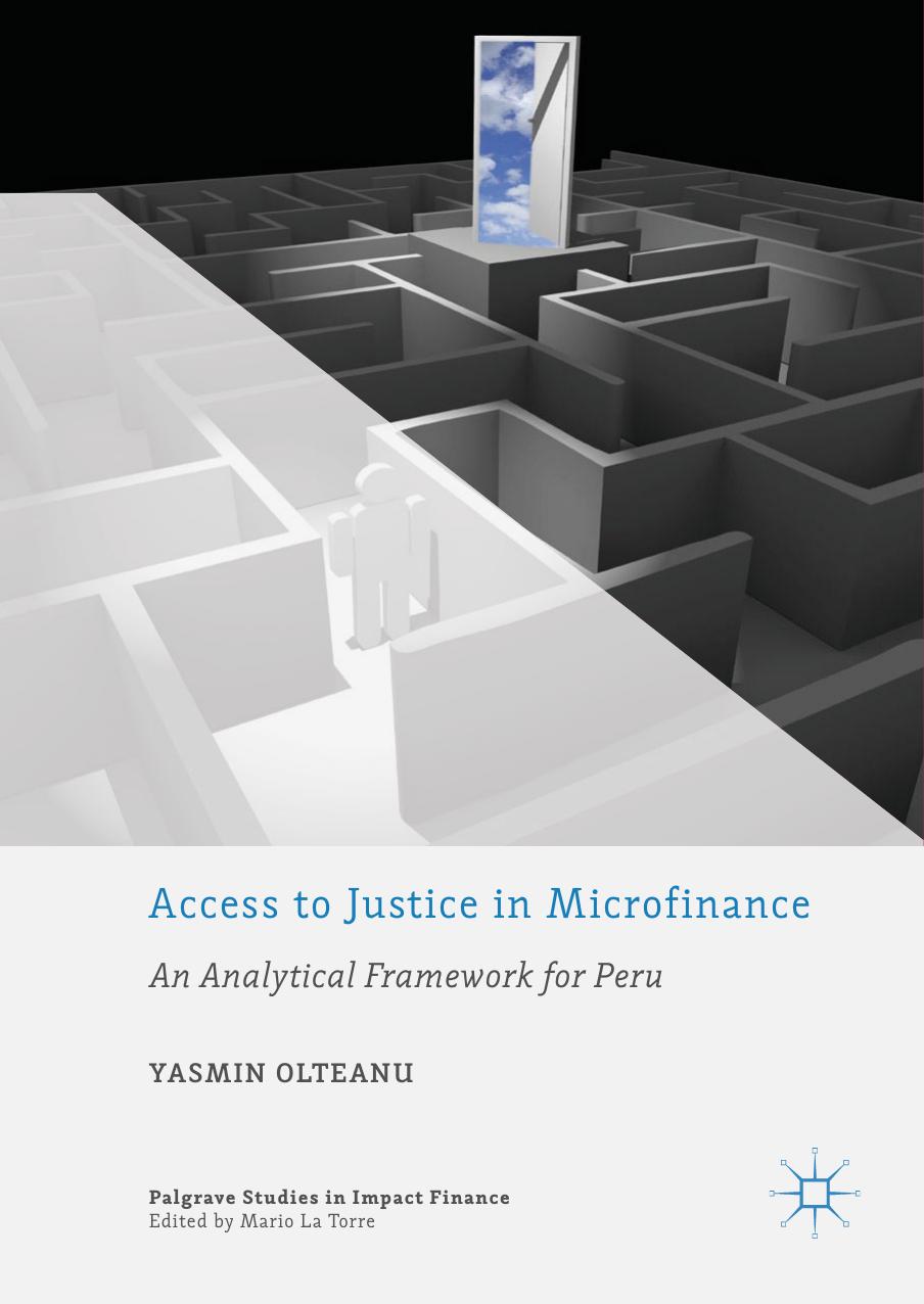 Access to Justice in Microfinance by Yasmin Olteanu