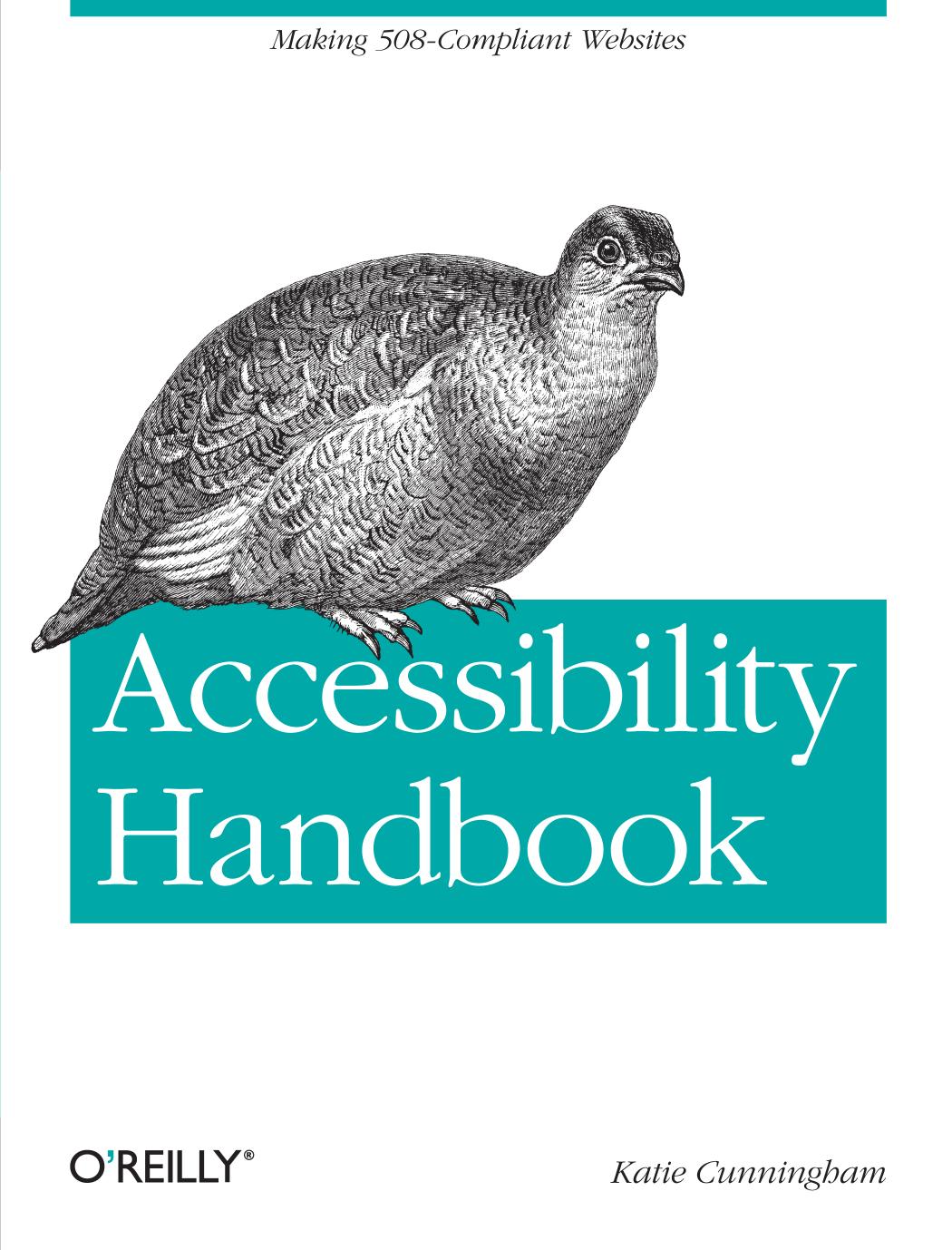 Accessibility Handbook by Katie Cunningham