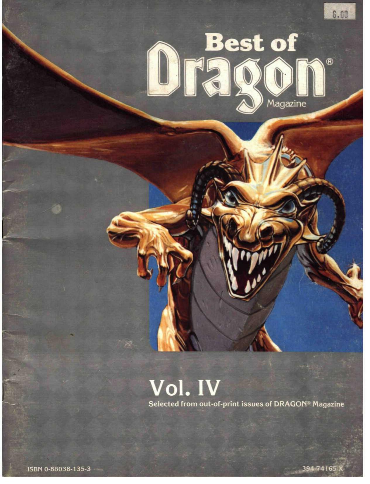 Accessory by Best of Dragon Magazine Volume 4