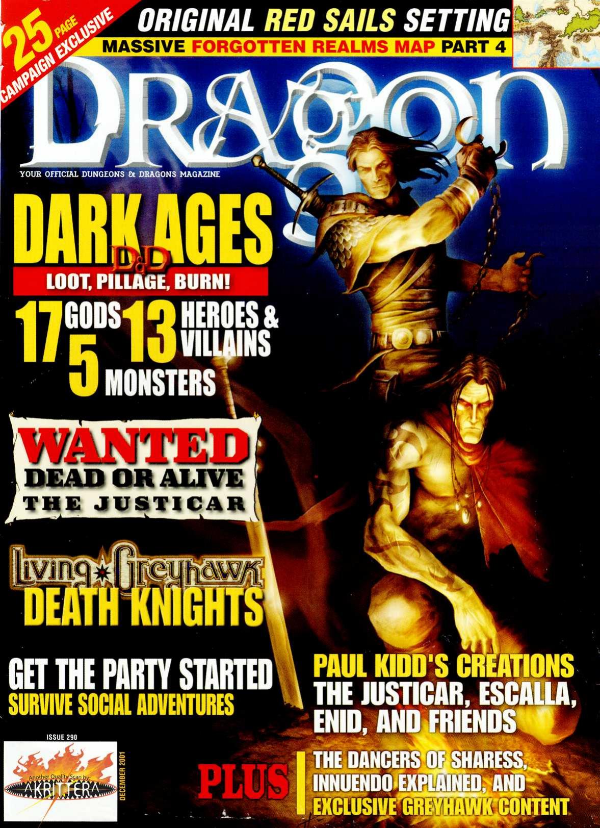 Accessory by Dragon Magazine #290