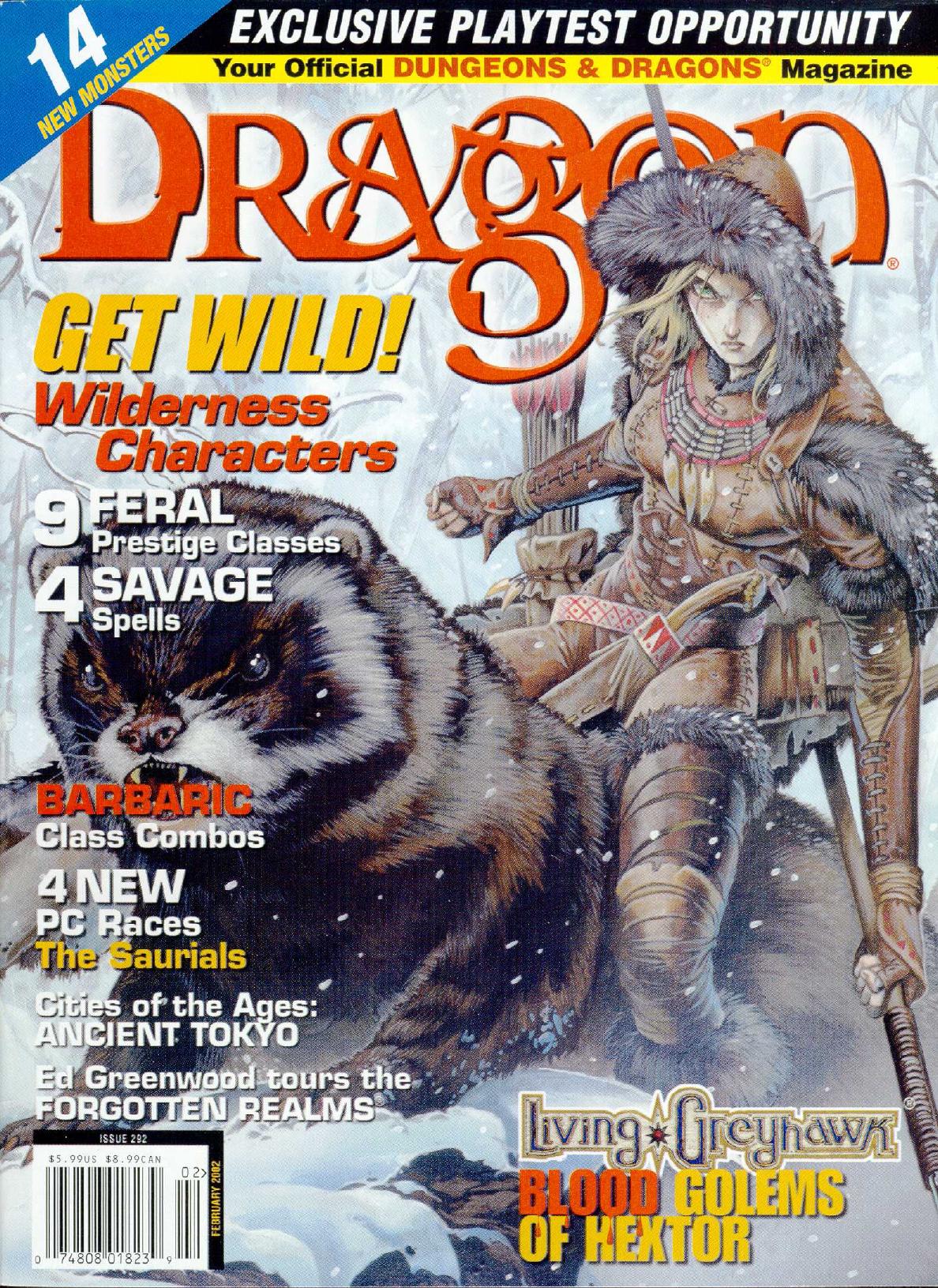Accessory by Dragon Magazine #292