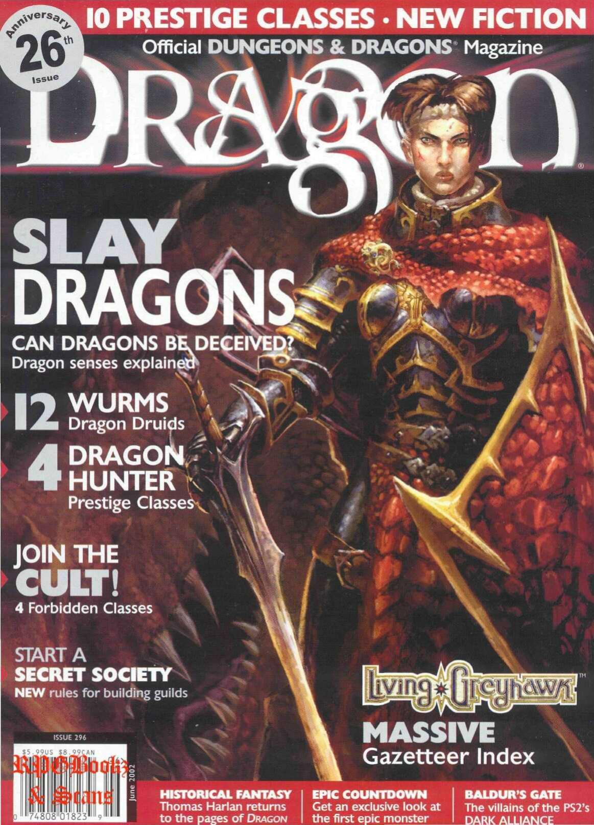 Accessory by Dragon Magazine #296
