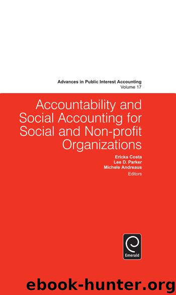 Accountability and Social Accounting for Social and Non-profit Organizations by Ericka Costa