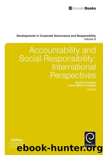 Accountability and Social Responsibility by Crowther David;Lauesen Linne;
