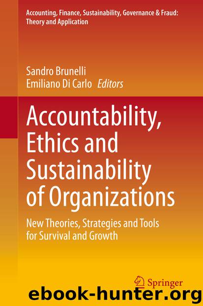 Accountability, Ethics and Sustainability of Organizations by Unknown