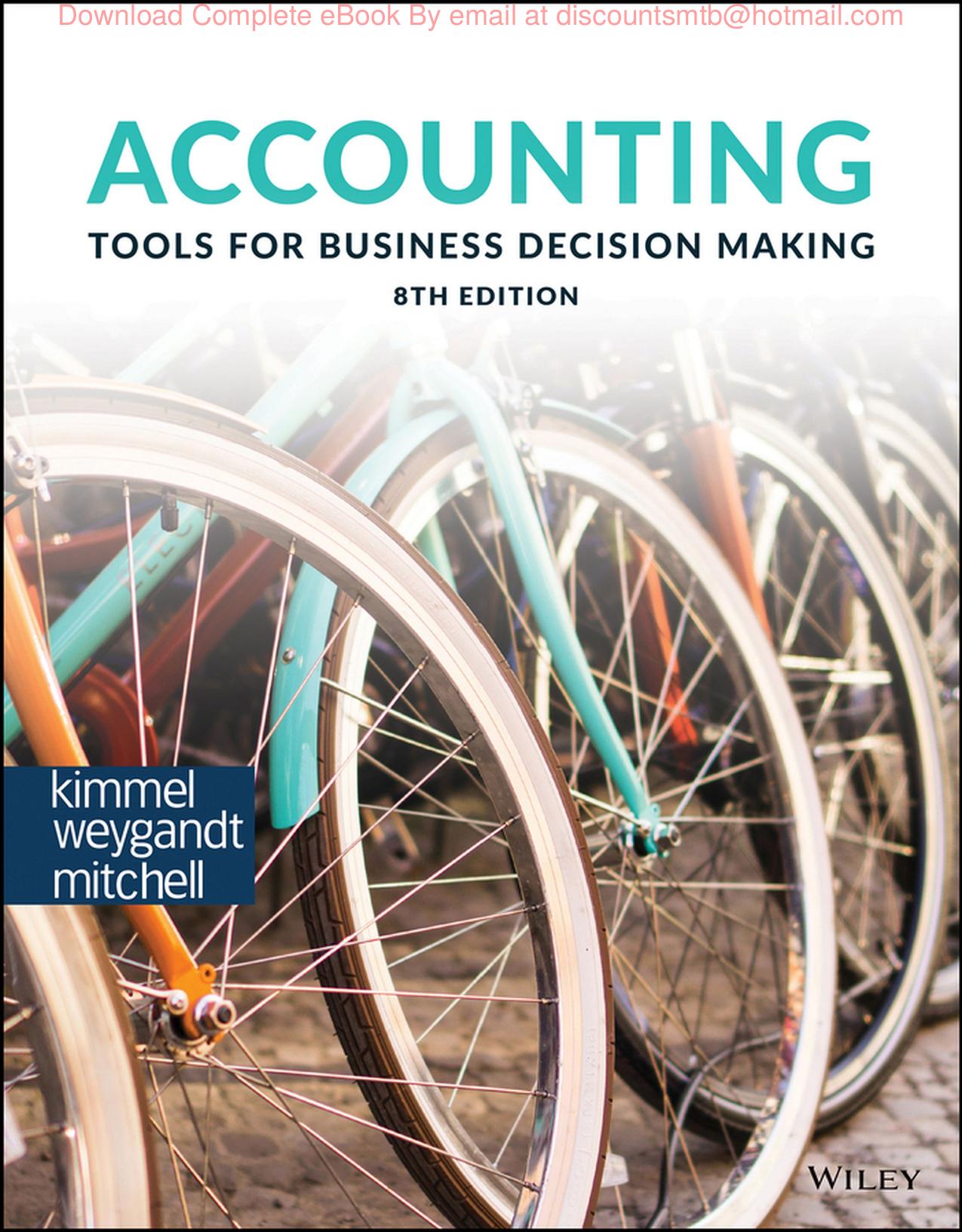 Accounting Tools for Business Decision Making by Paul Kimmel