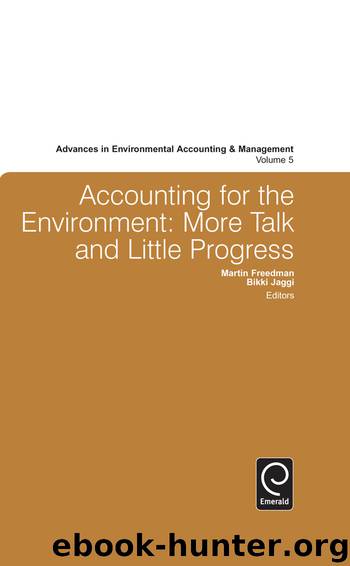 Accounting for the Environment by Bikki Jaggi