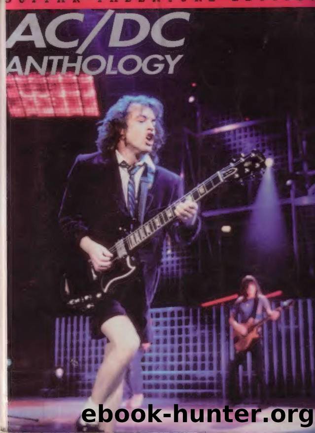 Acdc Anthology Guitar Tabs by Unknown