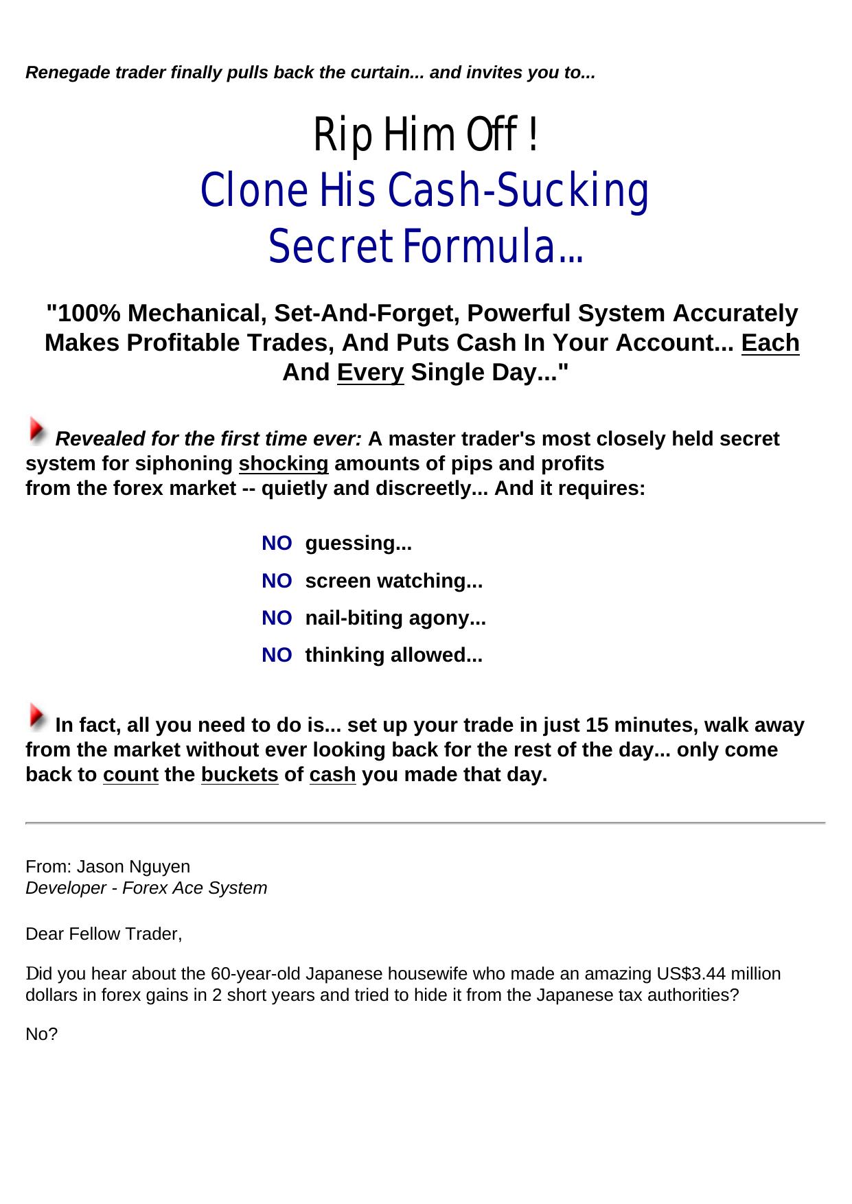 Ace Forex System... by Best of Kuszter's Collection