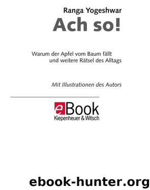 Ach so! by Ranga Yogeshwar