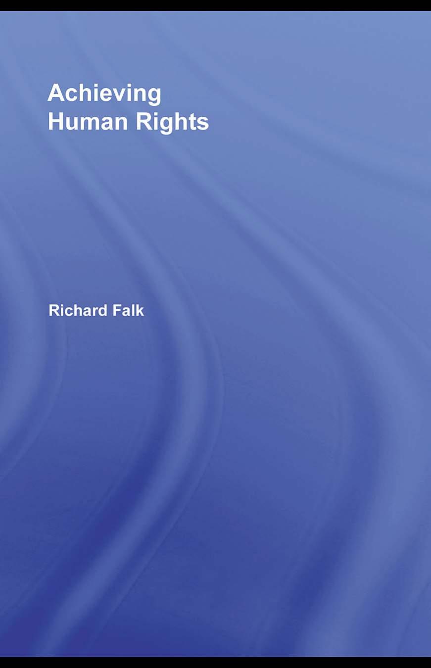 Achieving Human Rights by Richard Falk