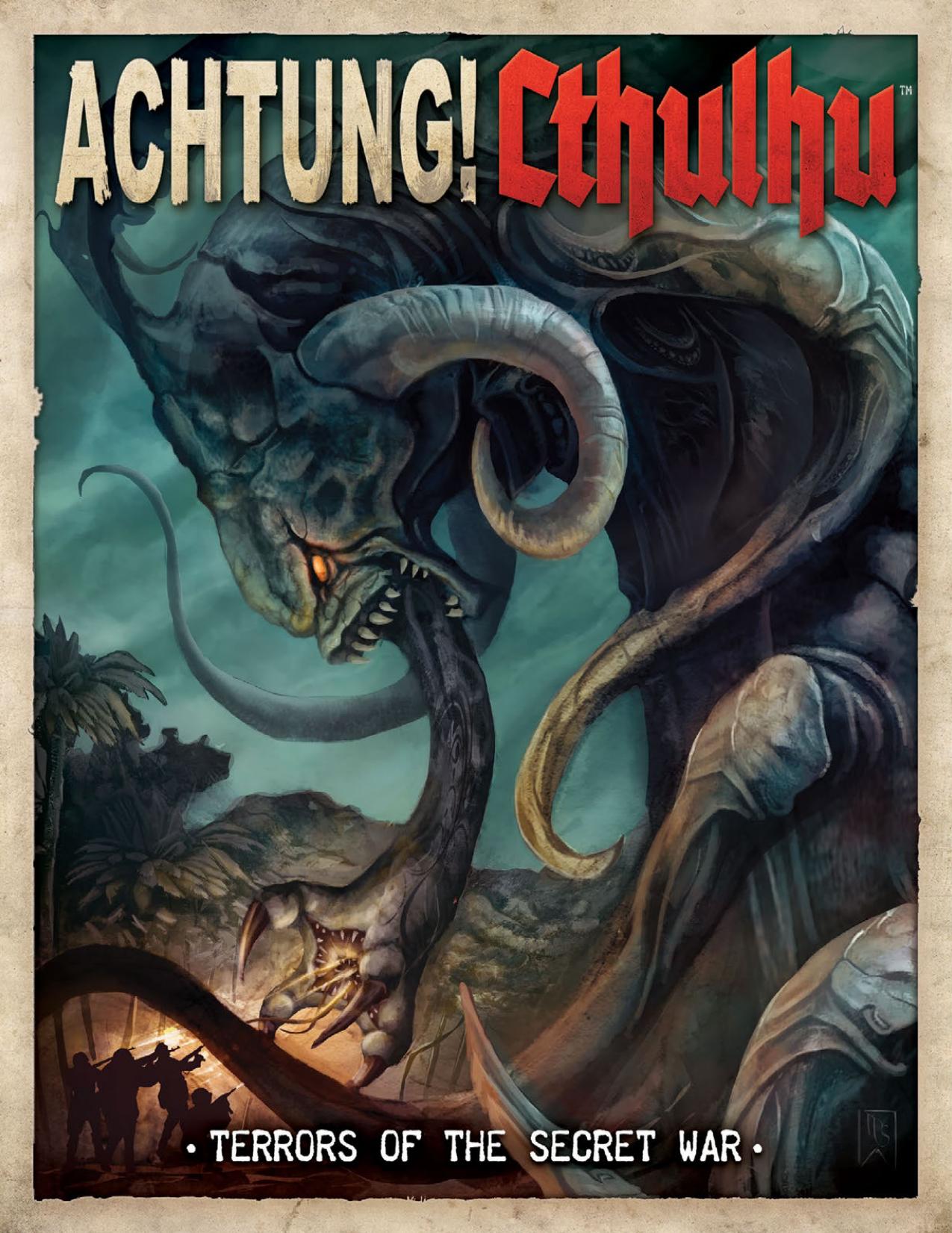 Achtung! Cthulhu - Terrors of the Secret War by Modiphius Entertainment